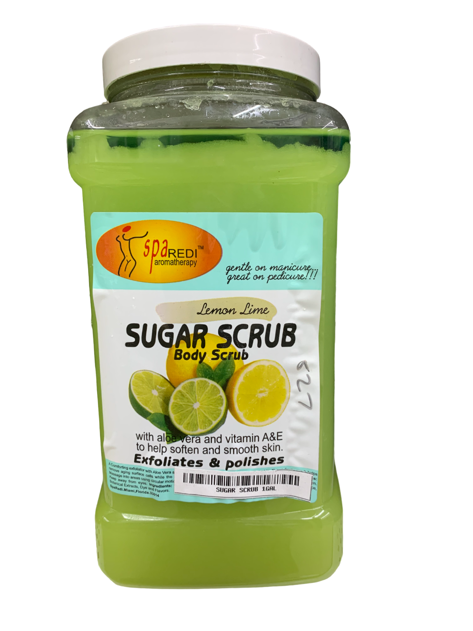 SpaRedi Sugar Scrub Lemon Lime